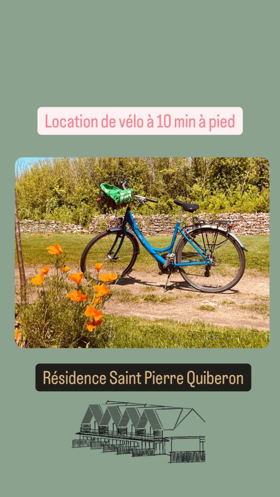Residence Saint Pierre Quiberon Esterno foto